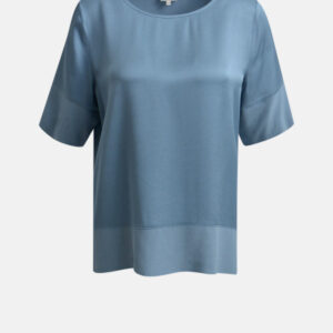 MILANO ITALY Damen Bluse, rauchblau