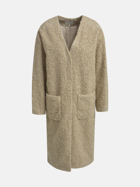 MILANO ITALY Damen Mantel, beige 1 MILANO ITALY Damen Mantel, beige