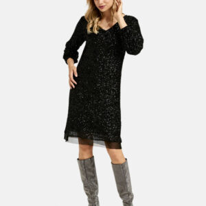 MILANO ITALY Damen Kleid, schwarz