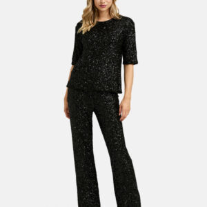 MILANO ITALY Damen Hose, schwarz