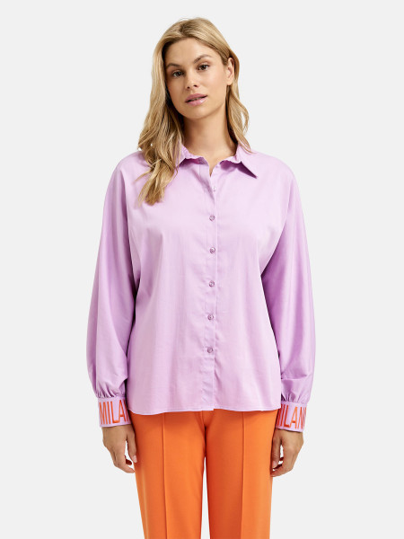 MILANO ITALY Damen Bluse, lavendel 1 MILANO ITALY Damen Bluse, lavendel