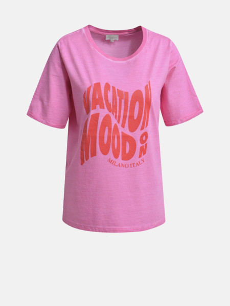 MILANO ITALY Damen T-Shirt, pink 1 MILANO ITALY Damen T-Shirt, pink