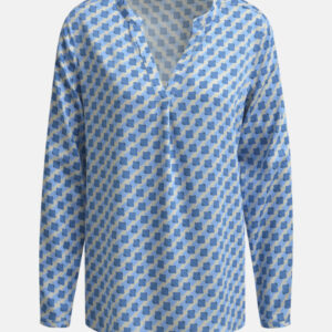 MILANO ITALY Damen Bluse, blau