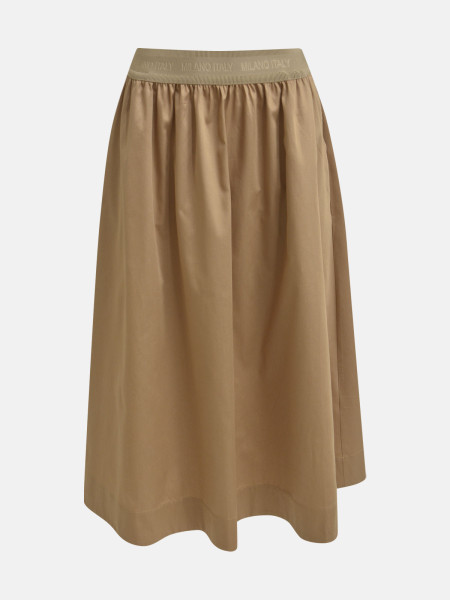 MILANO ITALY Damen Rock, hellbraun 1 MILANO ITALY Damen Rock, hellbraun