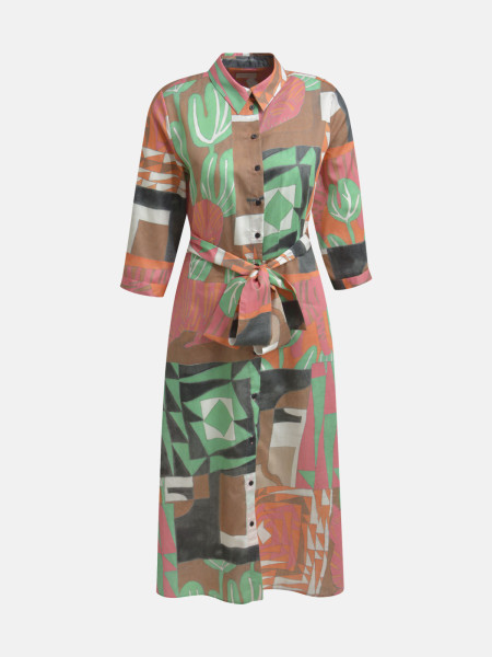 MILANO ITALY Damen Kleid, grün 1 MILANO ITALY Damen Kleid, grün