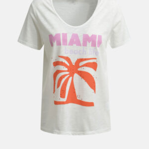 MILANO ITALY Damen T-Shirt, creme