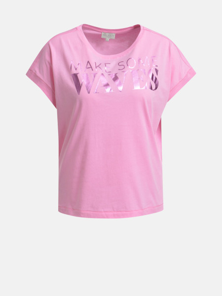 MILANO ITALY Damen T-Shirt, rosa 1 MILANO ITALY Damen T-Shirt, rosa