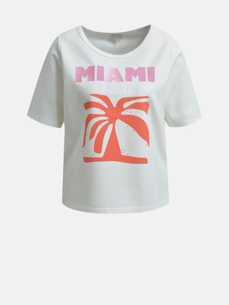 MILANO ITALY Damen Sweatshirt, creme 1 MILANO ITALY Damen Sweatshirt, creme