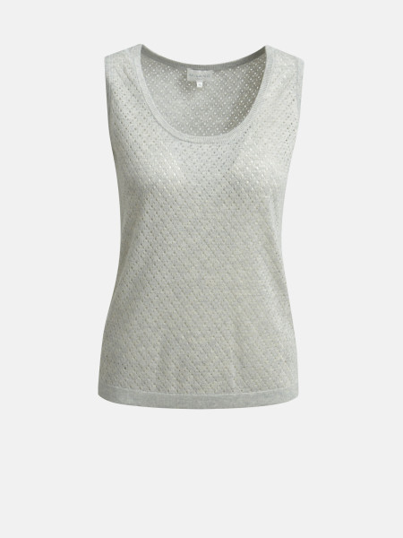 MILANO ITALY Damen Top, grau 1 MILANO ITALY Damen Top, grau