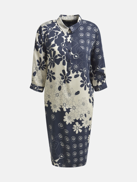 MILANO ITALY Damen Kleid, navy 1 MILANO ITALY Damen Kleid, navy