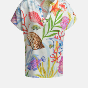 MILANO ITALY Damen Bluse, offwhite