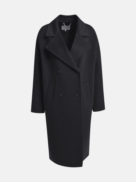 MILANO ITALY Damen Mantel, schwarz 1 MILANO ITALY Damen Mantel, schwarz