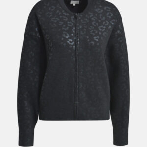 MILANO ITALY Damen Strickjacke, schwarz