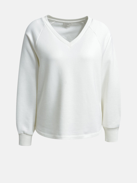 MILANO ITALY Damen Sweatshirt, creme 1 MILANO ITALY Damen Sweatshirt, creme