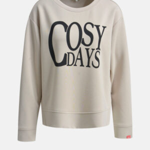 MILANO ITALY Damen Sweatshirt, beige