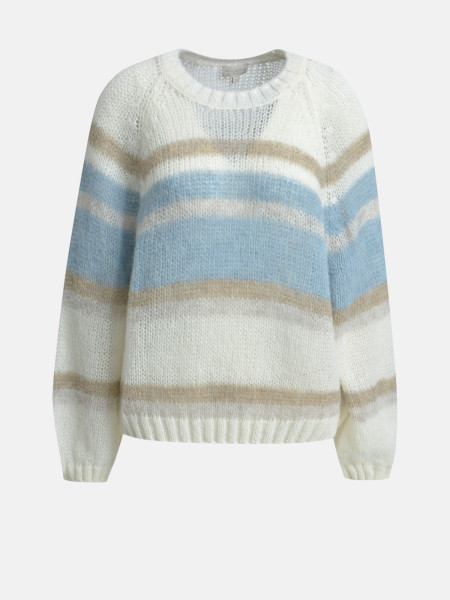 MILANO ITALY Damen Pullover, creme 1 MILANO ITALY Damen Pullover, creme