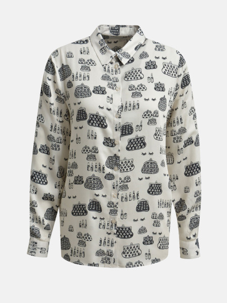 MILANO ITALY Damen Bluse, beige 1 MILANO ITALY Damen Bluse, beige