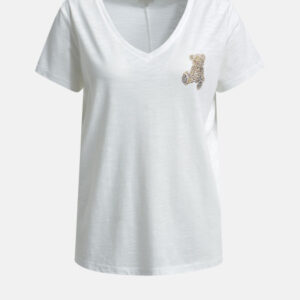 MILANO ITALY Damen T-Shirt, creme