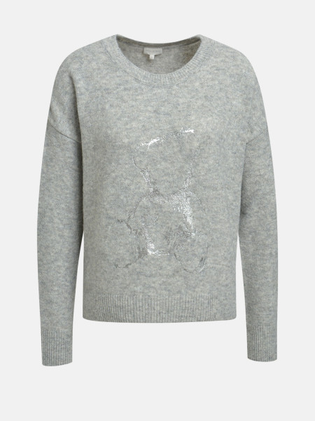 MILANO ITALY Damen Pullover, grau 1 MILANO ITALY Damen Pullover, grau