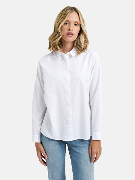 MILANO ITALY Damen Bluse, weiß 1 MILANO ITALY Damen Bluse, weiß