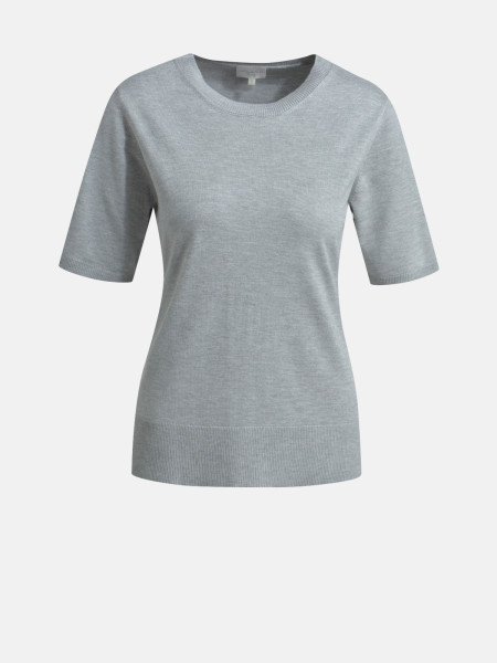 MILANO ITALY Damen Strickshirt, grau 1 MILANO ITALY Damen Strickshirt, grau