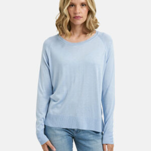 MILANO ITALY Damen Pullover, hellblau