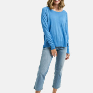 MILANO ITALY Damen Pullover, blau