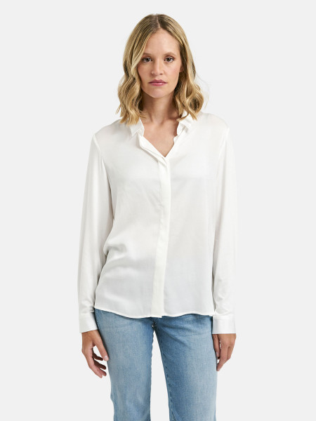 MILANO ITALY Damen Bluse, creme 1 MILANO ITALY Damen Bluse, creme