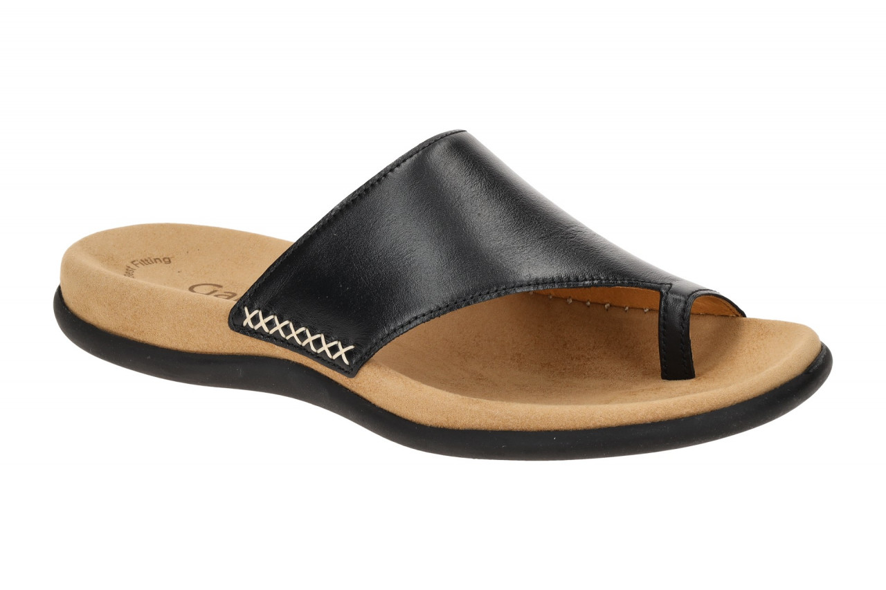 Gabor 03.700.27 schwarz - Pantoletten f?r Damen 1 Gabor 03.700.27 schwarz - Pantoletten f?r Damen