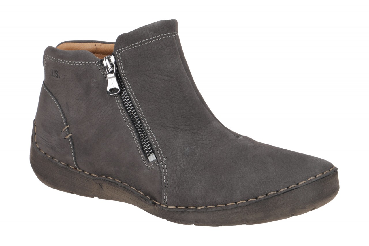 Josef Seibel FERGEY 94 59694 869 150 dunkel-grau - bequeme Stiefelette f?r Damen 1 Josef Seibel FERGEY 94 59694 869 150 dunkel-grau - bequeme Stiefelette f?r Damen