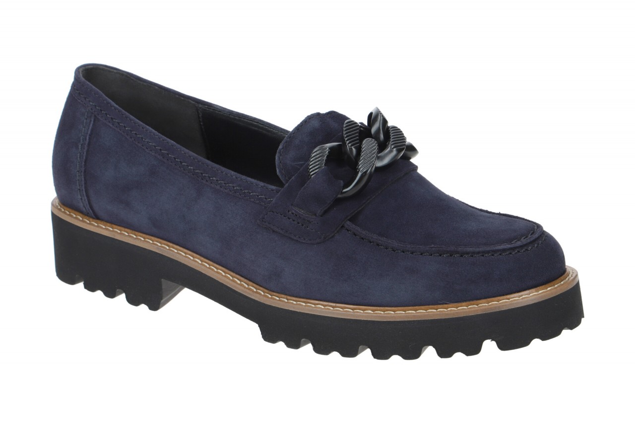 Gabor 75.240.36 dunkel-blau - elegante Slipper f?r Damen 1 Gabor 75.240.36 dunkel-blau - elegante Slipper f?r Damen