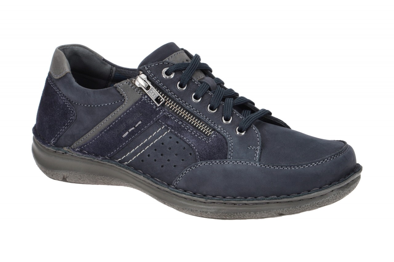 Josef Seibel ANVERS 87 43687 21 526 dunkel-blau - bequeme Halbschuhe f?r Herren 1 Josef Seibel ANVERS 87 43687 21 526 dunkel-blau - bequeme Halbschuhe f?r Herren