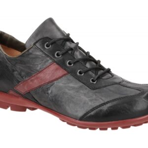 Think KONG 3-000787-2010 dunkel-grau - bequeme Halbschuhe f?r Herren