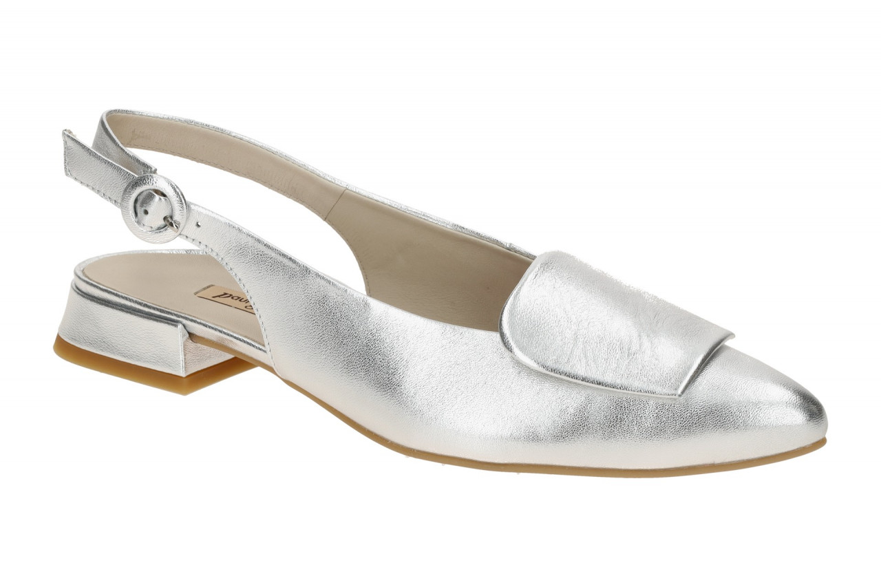 Paul Green 6090-06 hell-grau - Sling Pumps f?r Damen 1 Paul Green 6090-06 hell-grau - Sling Pumps f?r Damen