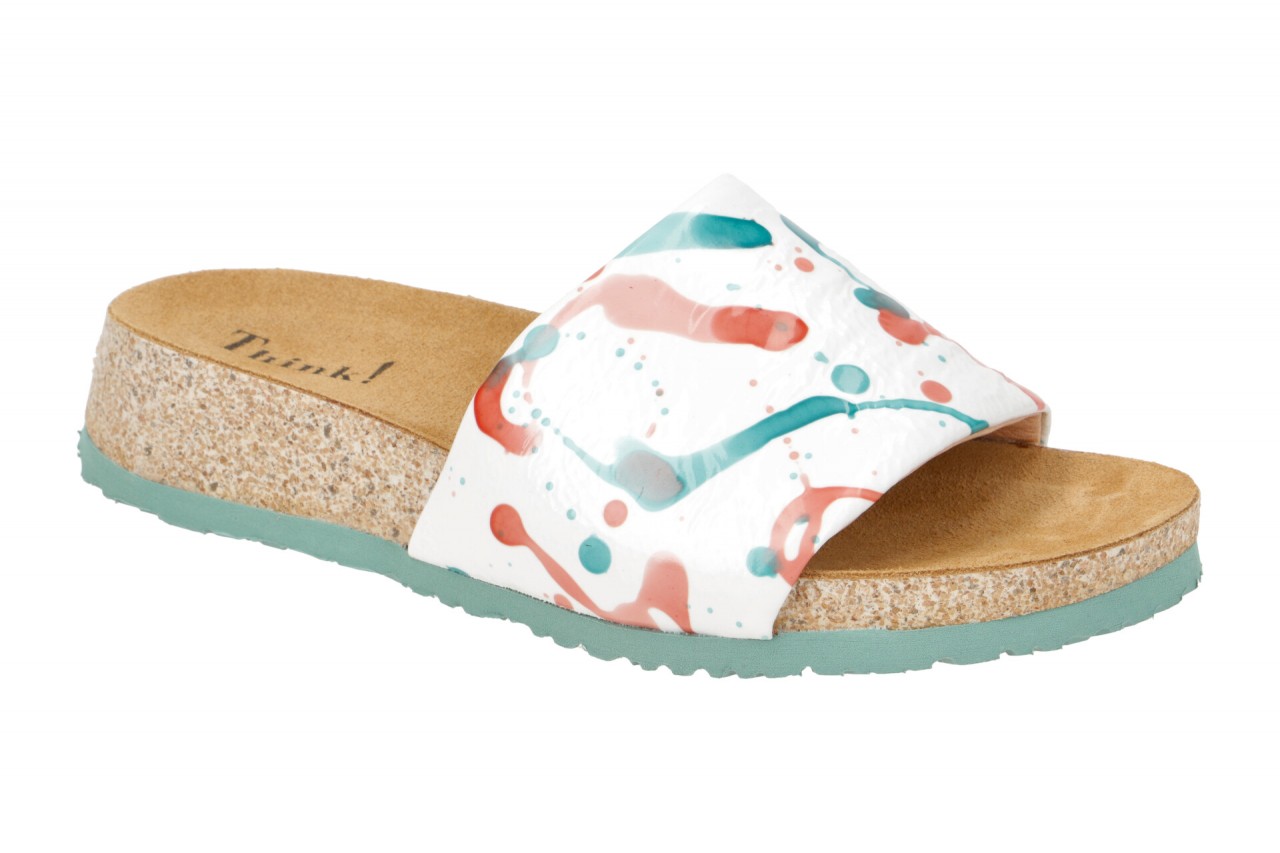 Think KOAK 3-000558-9050 wei? - bequeme Pantolette f?r Damen 1 Think KOAK 3-000558-9050 wei? - bequeme Pantolette f?r Damen