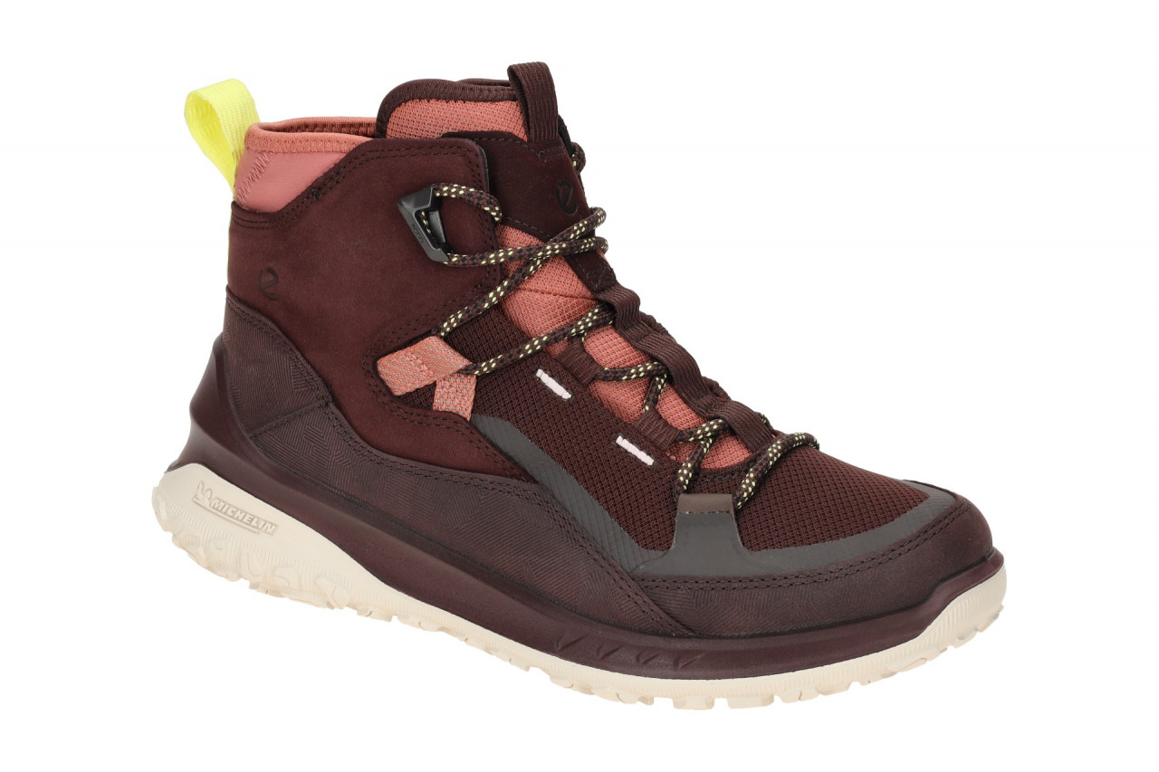 Ecco ULT 82427360992 rot - sportliche Stiefelette f?r Damen 1 Ecco ULT 82427360992 rot - sportliche Stiefelette f?r Damen