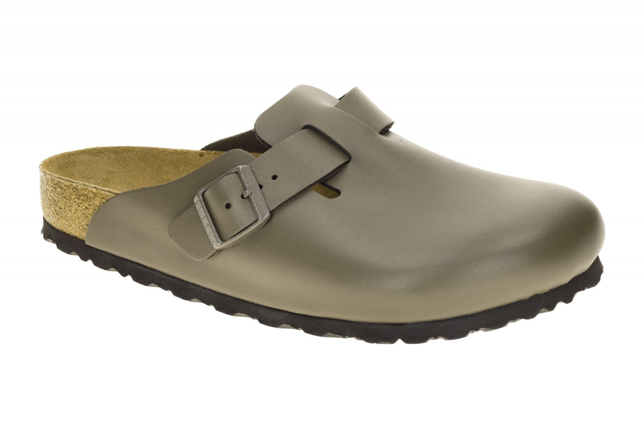 Birkenstock BOSTON BS 1029079 grau - Herrenschuhe - Pantoletten 1 Birkenstock BOSTON BS 1029079 grau - Herrenschuhe - Pantoletten