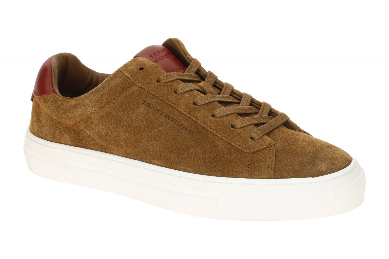 Tommy Hilfiger PREMIUM DRESS CUPSOLE SUEDE FM0573 GVQ braun - Sneakers f?r He... 1 Tommy Hilfiger PREMIUM DRESS CUPSOLE SUEDE FM0573 GVQ braun - Sneakers f?r He...