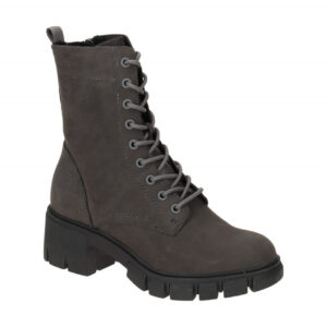 Tamaris Schn?r Stiefel Boots grau 1-25272-41