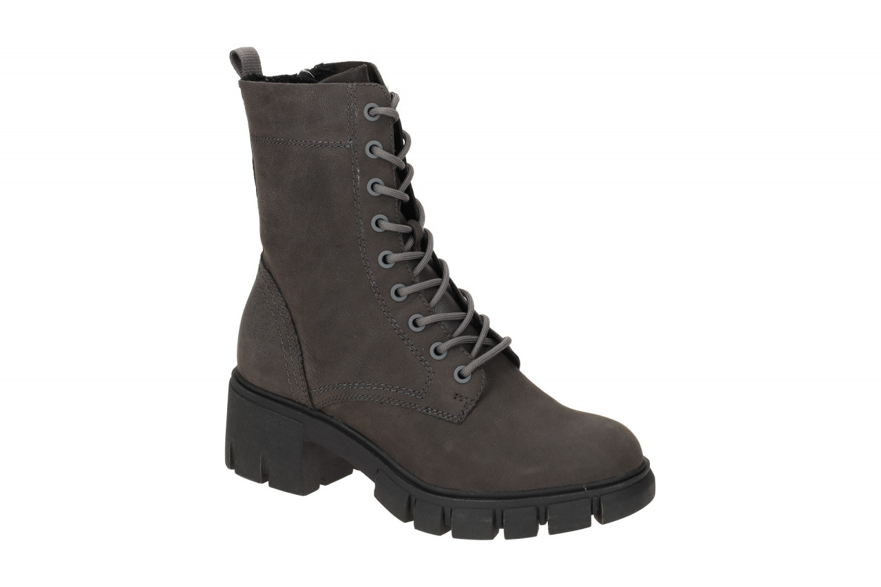 Tamaris Schn?r Stiefel Boots grau 1-25272-41 1 Tamaris Schn?r Stiefel Boots grau 1-25272-41