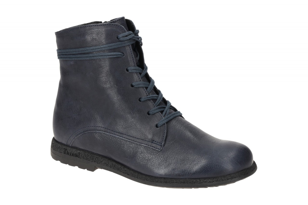 Think RENTO 3-000843-8000 blau - elegante Stiefelette f?r Damen 1 Think RENTO 3-000843-8000 blau - elegante Stiefelette f?r Damen