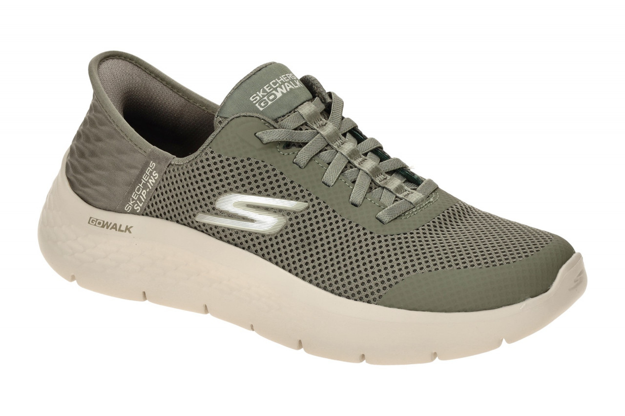 Skechers GO WALK FLEX 124836 OLV olive - Sneakers f?r Damen 1 Skechers GO WALK FLEX 124836 OLV olive - Sneakers f?r Damen