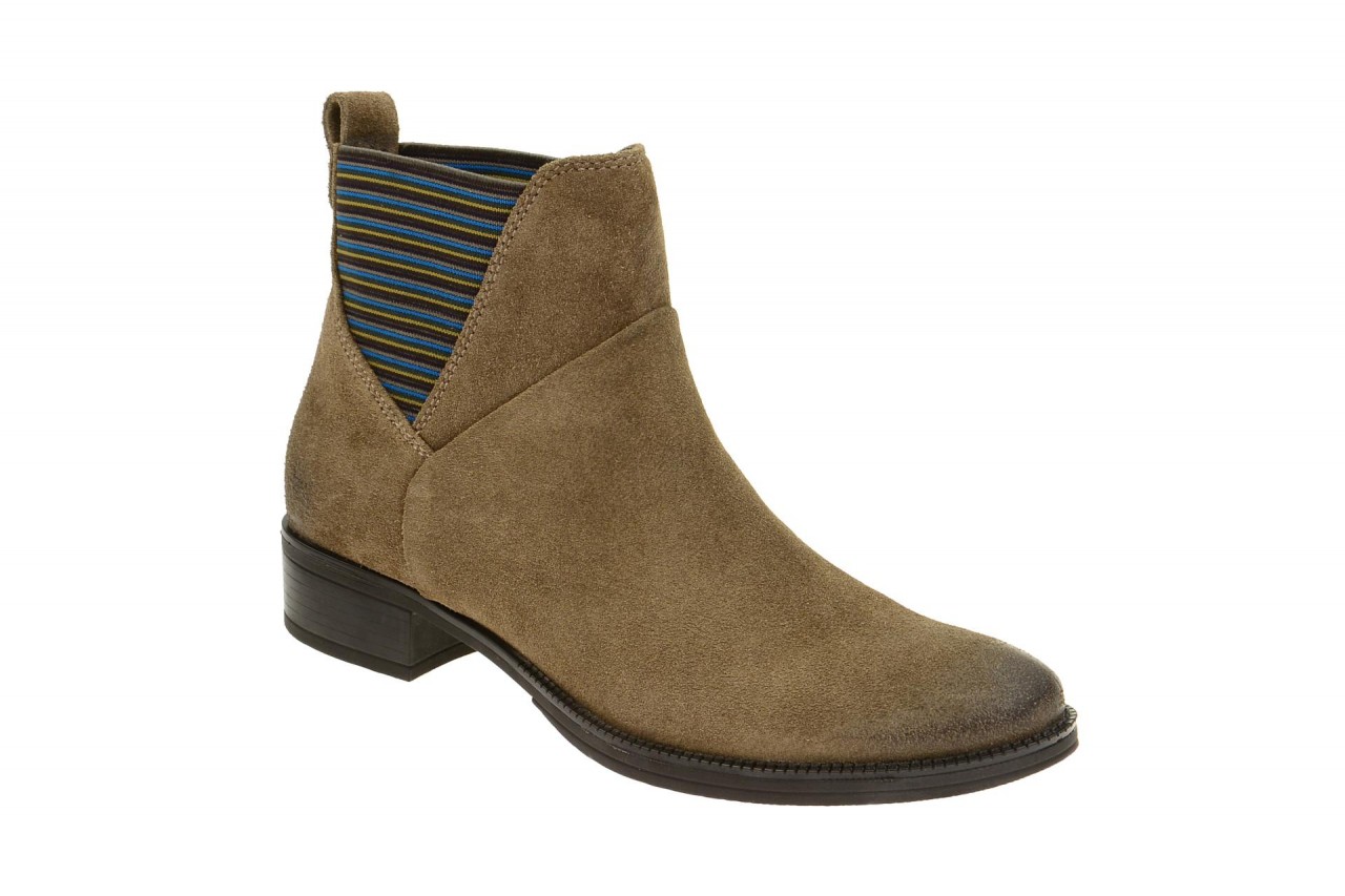 Geox Respira Mendi Stiefelette in beige Velour 1 Geox Respira Mendi Stiefelette in beige Velour