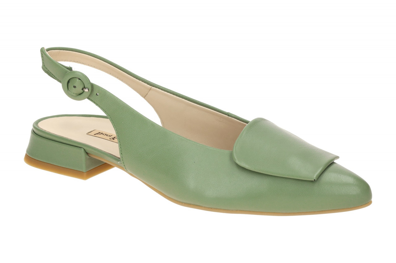 Paul Green 6090-05 gr?n - Sling Pumps f?r Damen 1 Paul Green 6090-05 gr?n - Sling Pumps f?r Damen