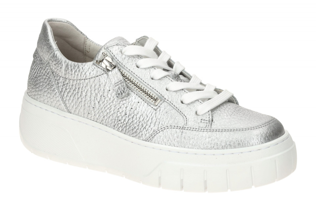 Gabor 63.220.61 silber - bequeme Halbschuhe f?r Damen 1 Gabor 63.220.61 silber - bequeme Halbschuhe f?r Damen
