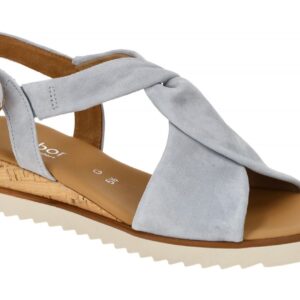 Gabor GENUA 62.751.16 hell-blau - Riemchen Sandale f?r Damen