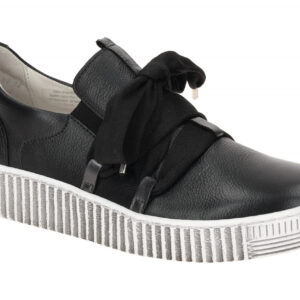 Gabor 73.333.27 schwarz - sportliche Slipper f?r Damen