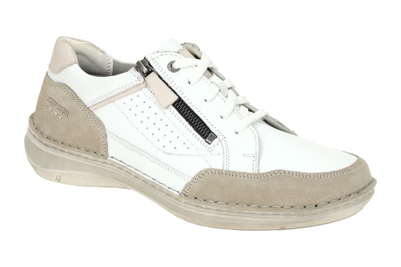 Josef Seibel NEW ANVERS 11 44911 TE930 001 wei? - bequeme Halbschuhe f?r Herren 1 Josef Seibel NEW ANVERS 11 44911 TE930 001 wei? - bequeme Halbschuhe f?r Herren