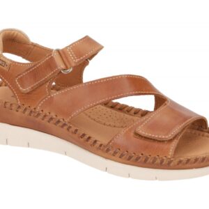 Pikolinos ALTEA W7N-0931 brandy hell-braun - Riemchen Sandale f?r Damen