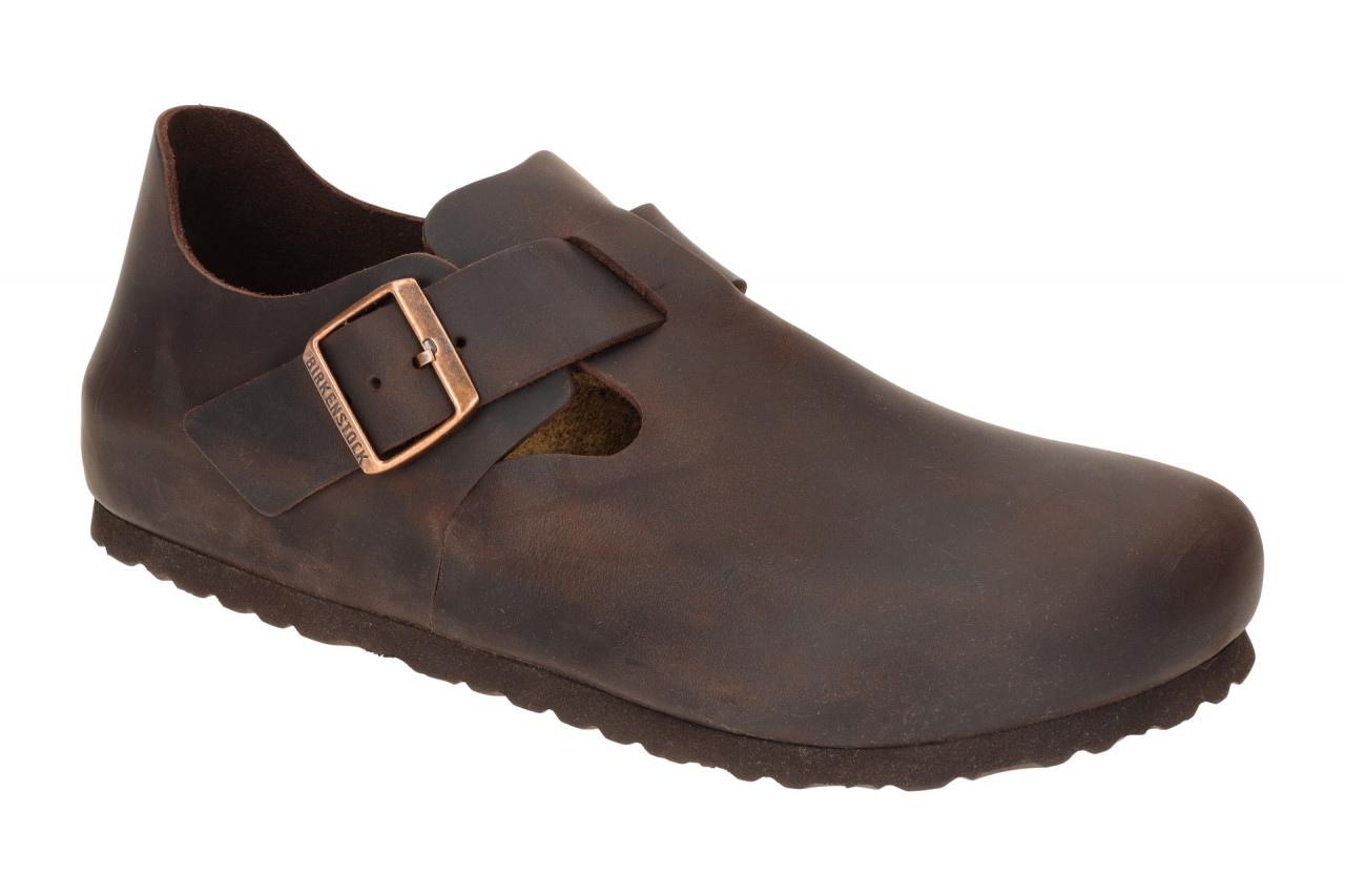 Birkenstock LONDON 166531 dunkel-braun - Slipper f?r Herren 1 Birkenstock LONDON 166531 dunkel-braun - Slipper f?r Herren